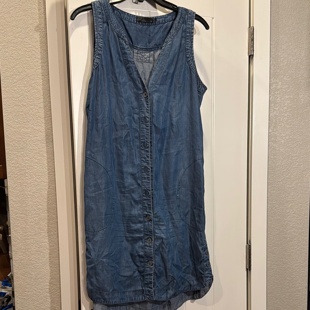Prana Blue Denim style Dress